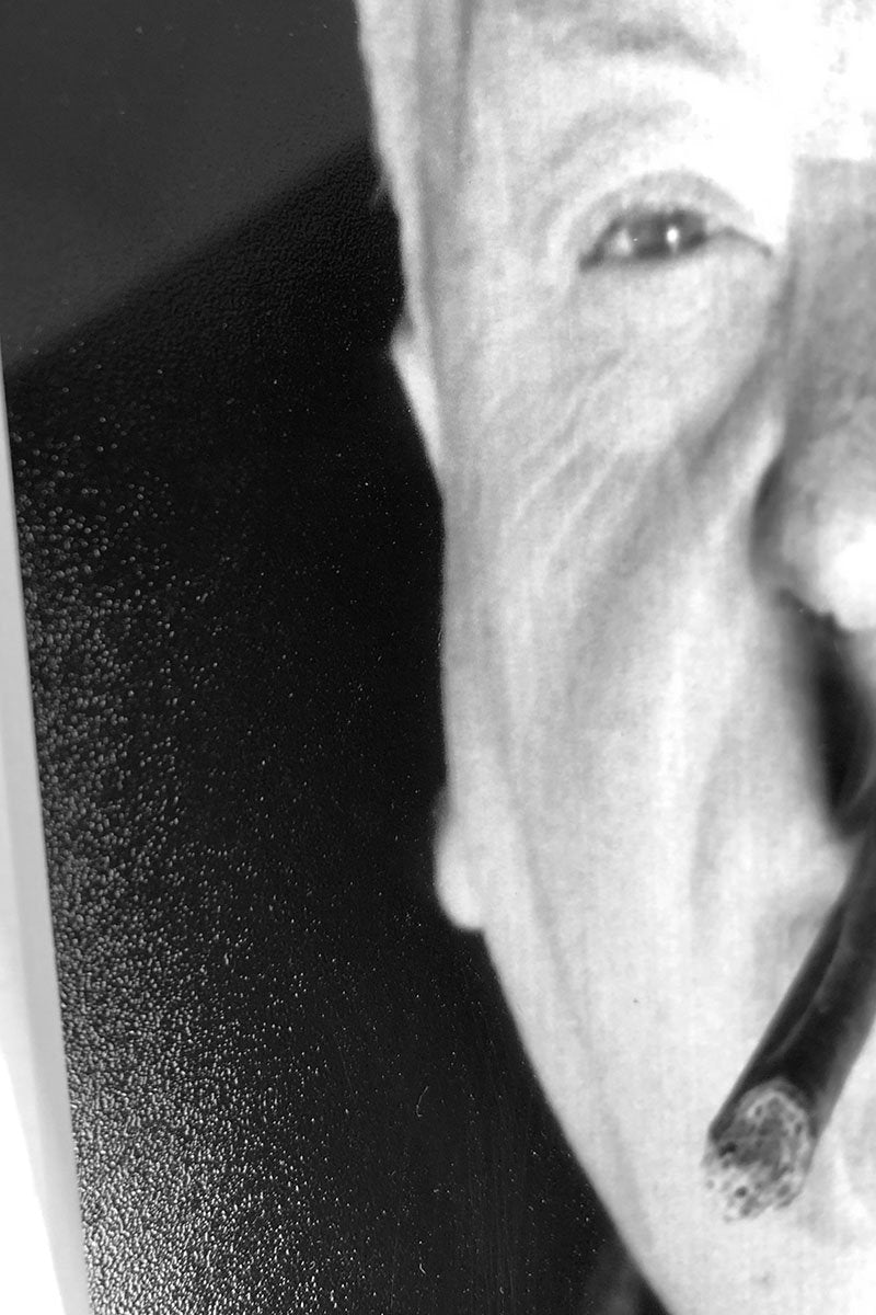 Alfred Hitchcock(A) - Photographic Archival Pigment Print, Framed