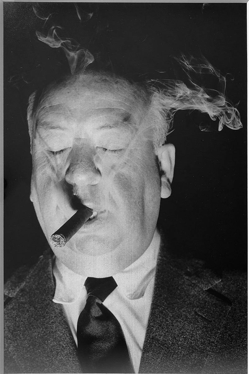 Alfred Hitchcock(B) - Photographic Archival Pigment Print, Framed