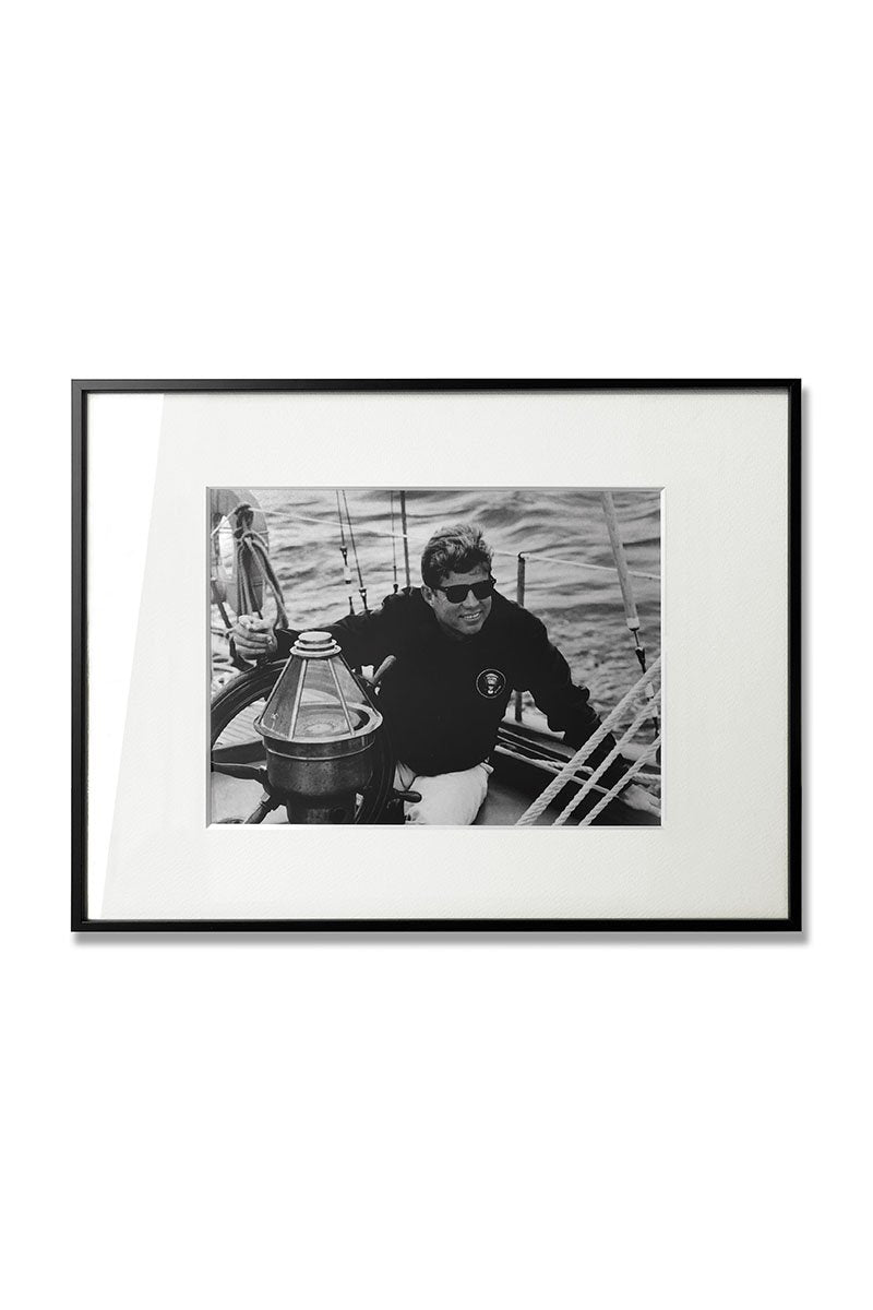 John Fitzgerald "Jack" Kennedy - Photographic Archival Pigment Print, Framed