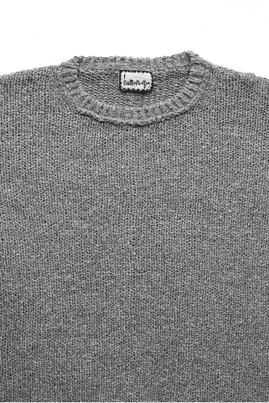 humoresque - BIG SHAPE KNIT - GRAY