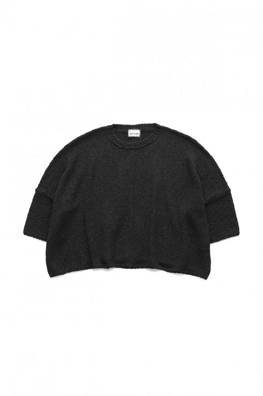 humoresque - BIG SHAPE KNIT - BLACK