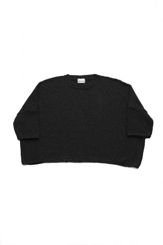 humoresque - BIG SHAPE KNIT - BLACK