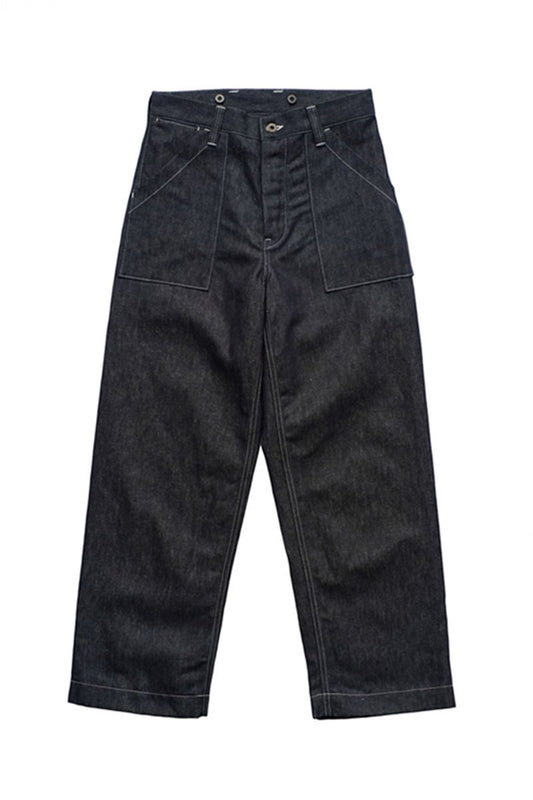 Nigel Cabourn - DECK PANT C/L DENIM - INDIGO