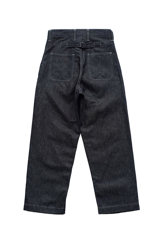 Nigel Cabourn - DECK PANT C/L DENIM - INDIGO