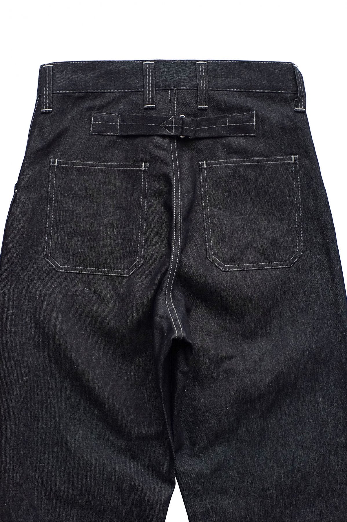 Nigel Cabourn - DECK PANT C/L DENIM - INDIGO