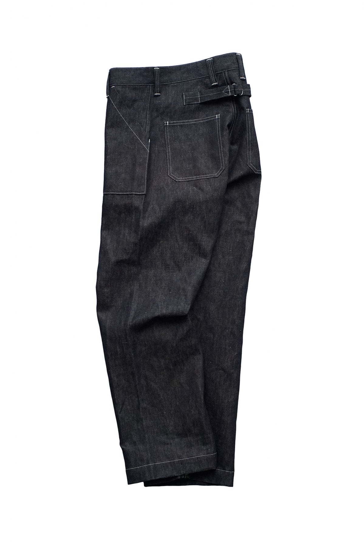 Nigel Cabourn - DECK PANT C/L DENIM - INDIGO