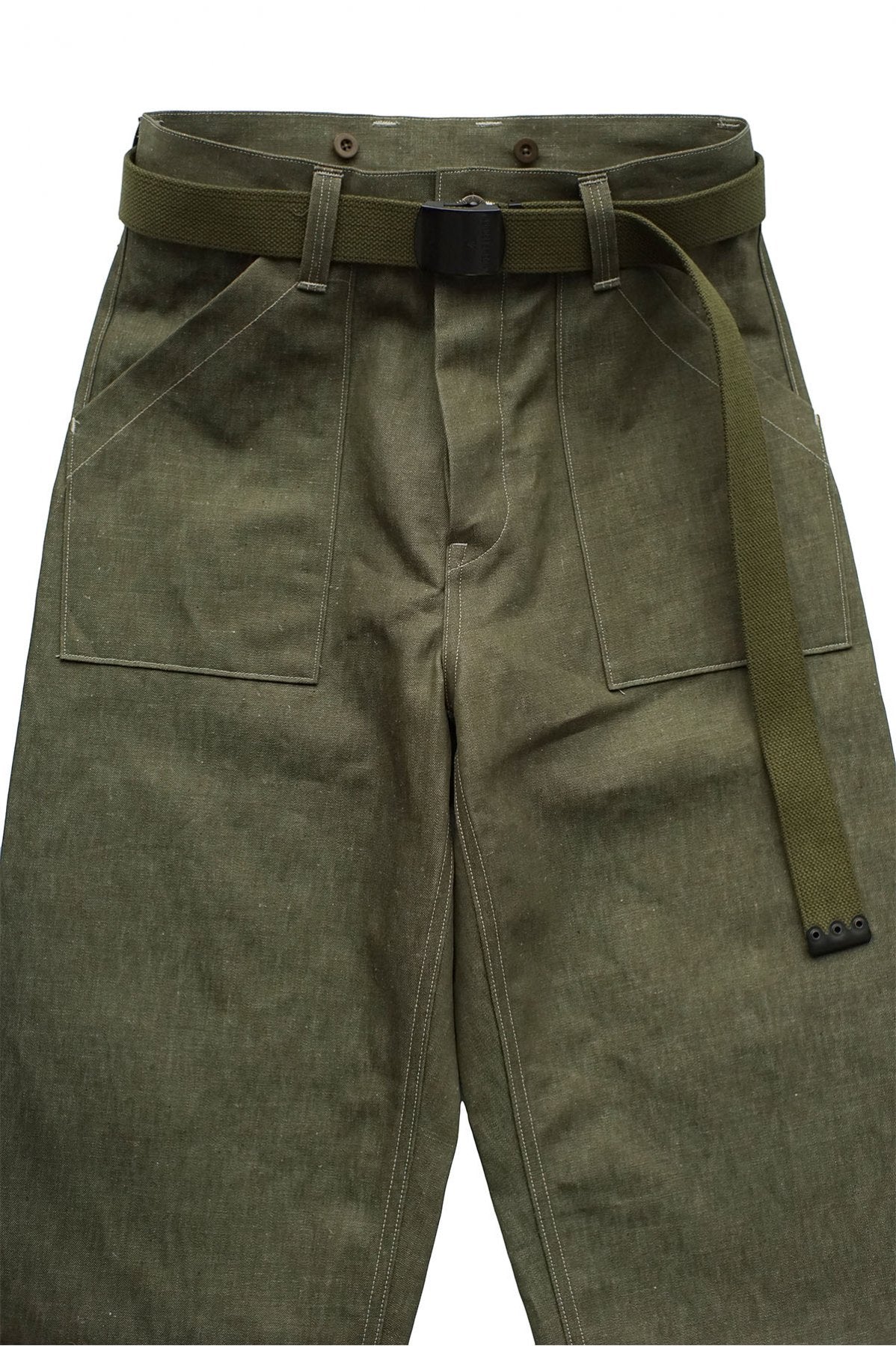 Nigel Cabourn - OFFICERS BELT - KAHAKI