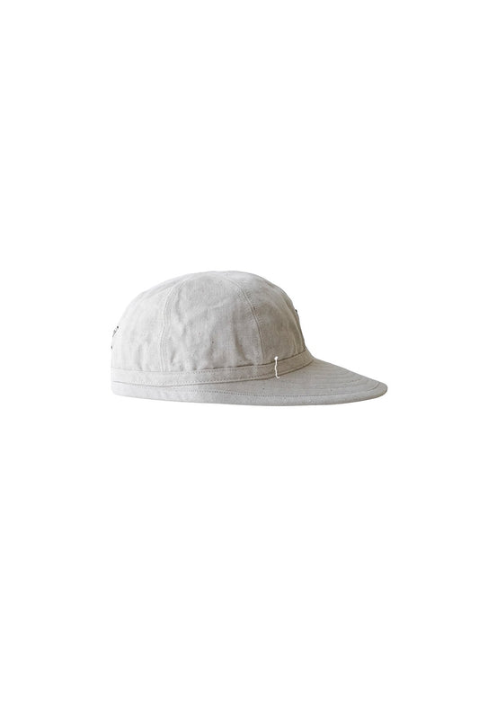 Nigel Cabourn - BASIC CAP C/L DENIM - ECRU