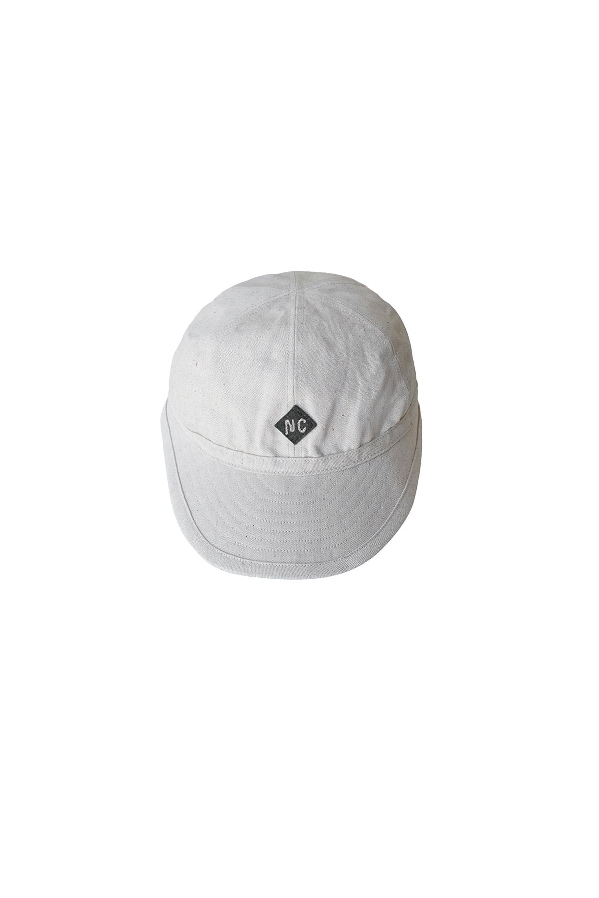 Nigel Cabourn - BASIC CAP C/L DENIM - ECRU