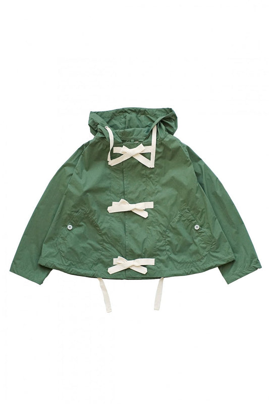 Nigel Cabourn woman - NAVAL RESCUE JACKET TASLAN NYLON VEGETABLE DYE - GREEN