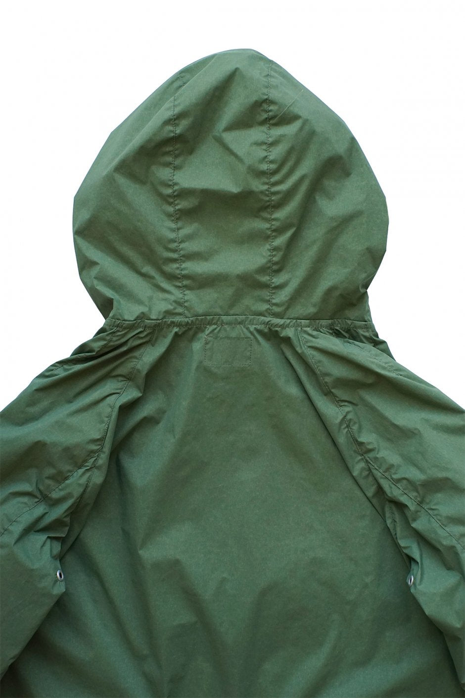 Nigel Cabourn woman - NAVAL RESCUE JACKET TASLAN NYLON VEGETABLE DYE - GREEN