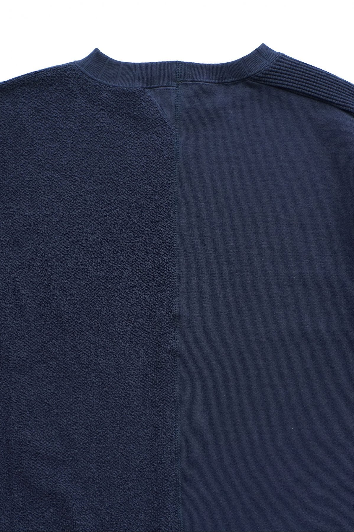 Nigel Cabourn - ARMY CREW JERSEY HALF SLEEVE - NAVY