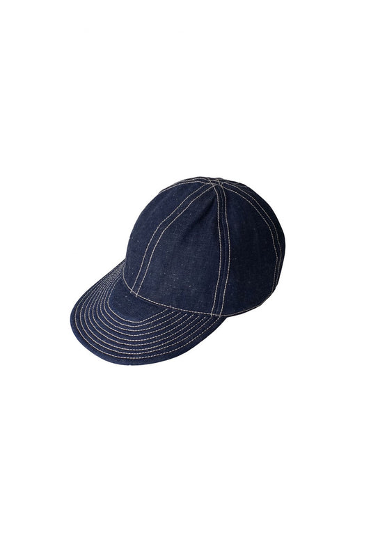 NIGEL CABOURN - LYBRO MECHANICS CAP - JAPANESE DENIM - INDIGO