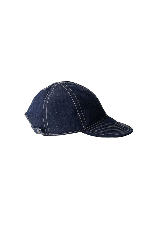 NIGEL CABOURN - LYBRO MECHANICS CAP - JAPANESE DENIM - INDIGO