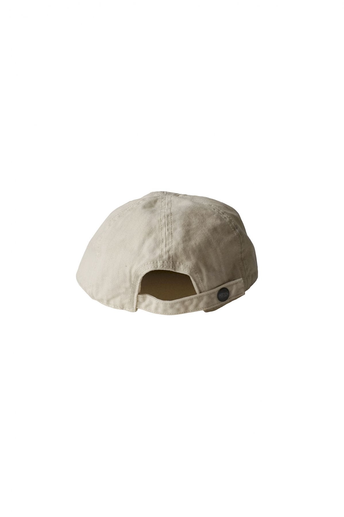 NIGEL CABOURN - LYBRO MECHANICS CAP - GARMENT DYE COTTON HERINGBONE - IVORY