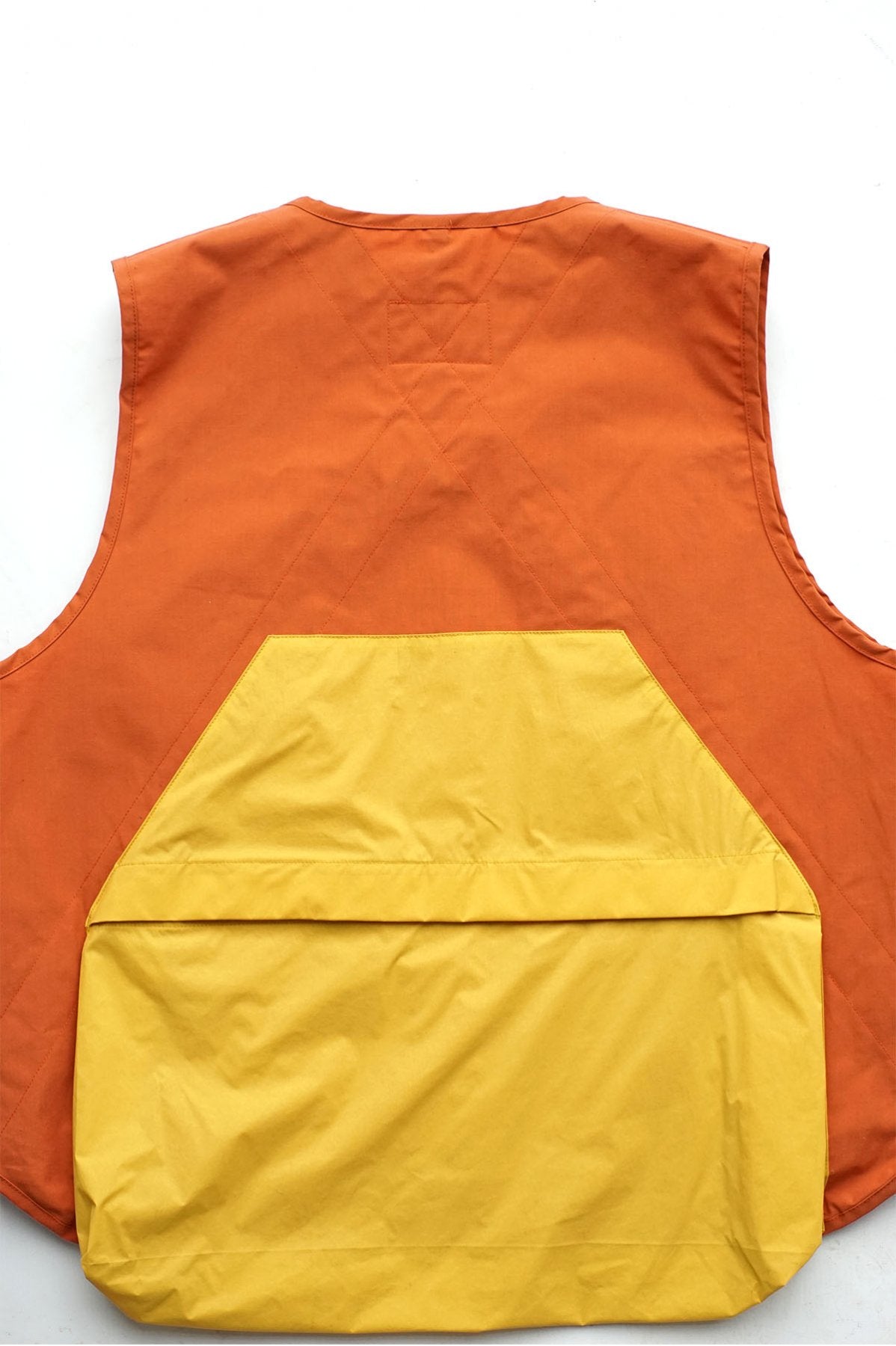 Nigel Cabourn - ARMY MULTI POCKET VEST - ORANGE