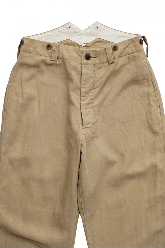 Nigel Cabourn woman - BASIC PANT - KHAKI