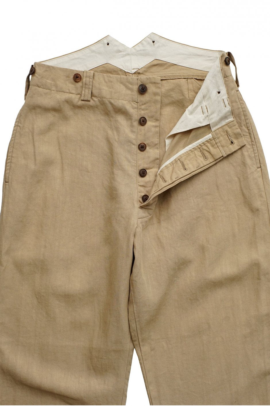 Nigel Cabourn woman - BASIC PANT - KHAKI