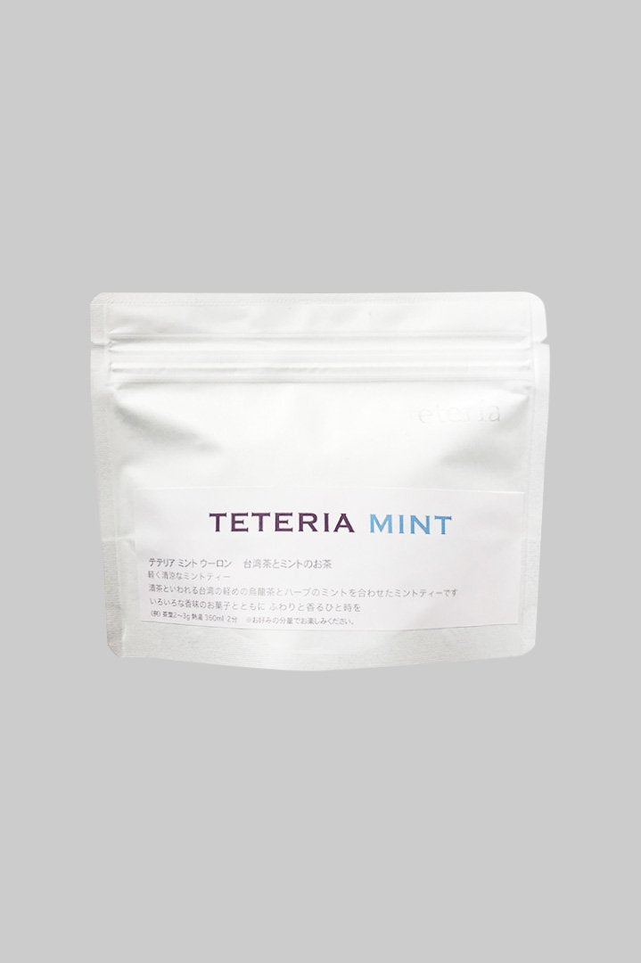 teteria 大西 進 《紅茶》 TETERIA MINT テテリアミントウーロン 台湾茶とミントのお茶