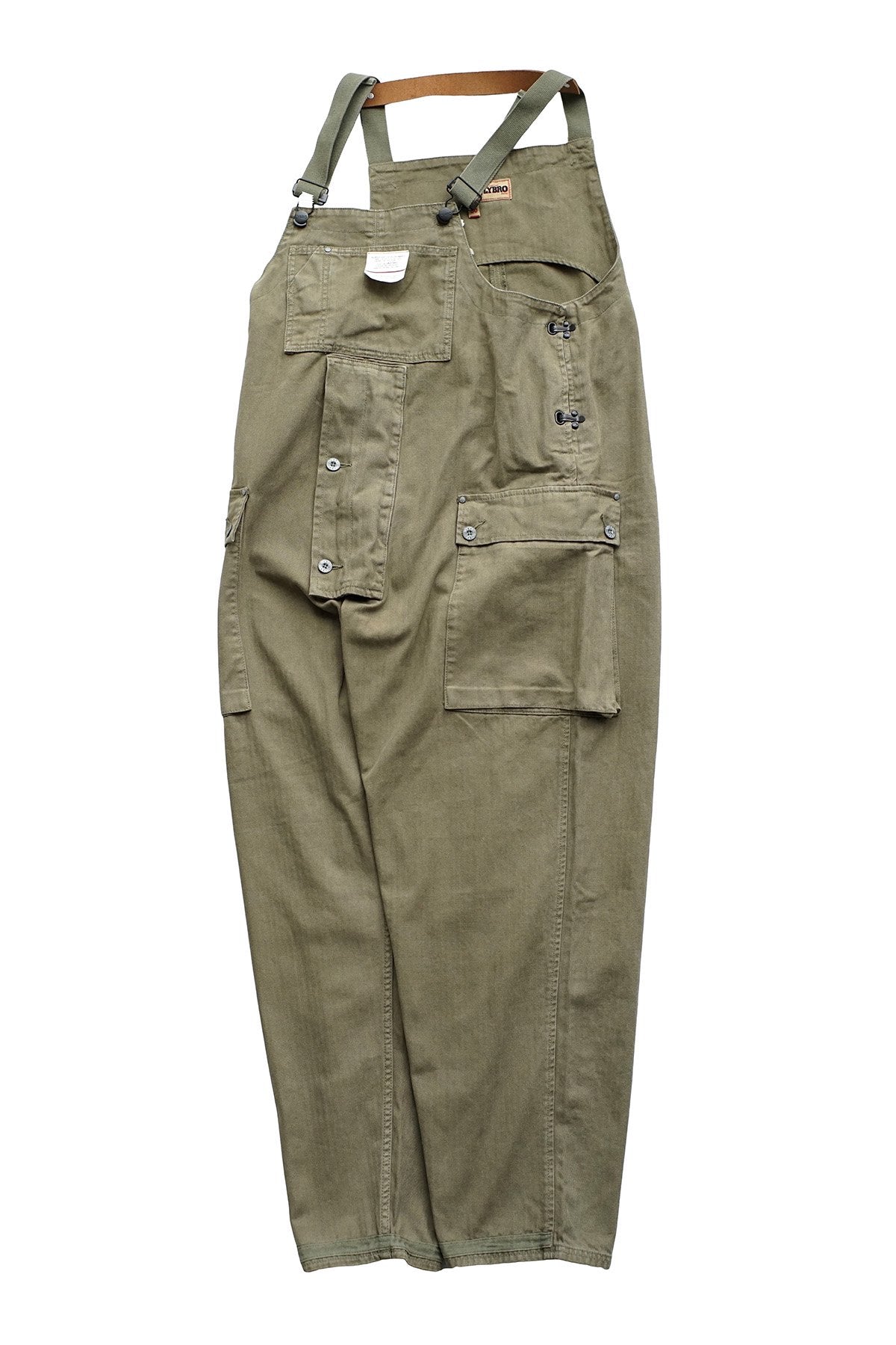 NIGEL CABOURN - LYBRO NAVAL DUNGAREE - KHAKI