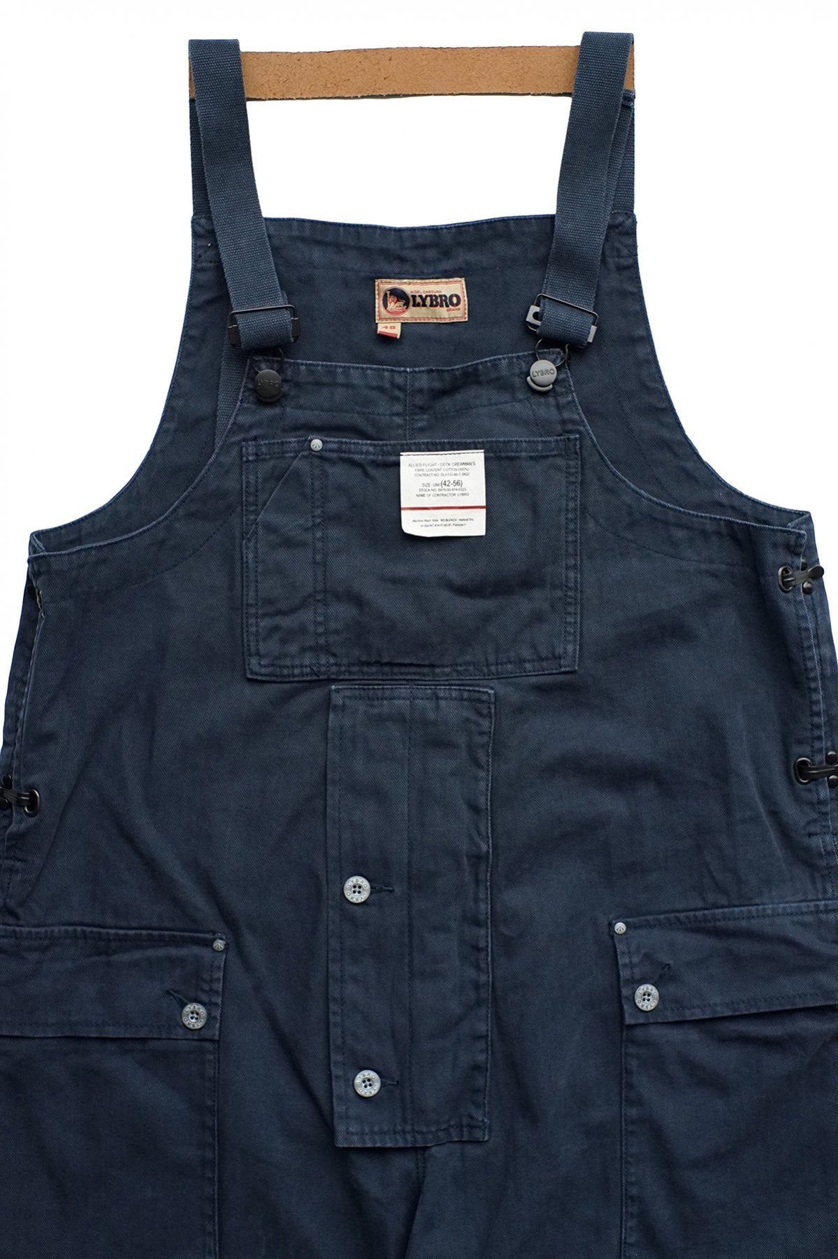 NIGEL CABOURN - LYBRO NAVAL DUNGAREE - NAVY