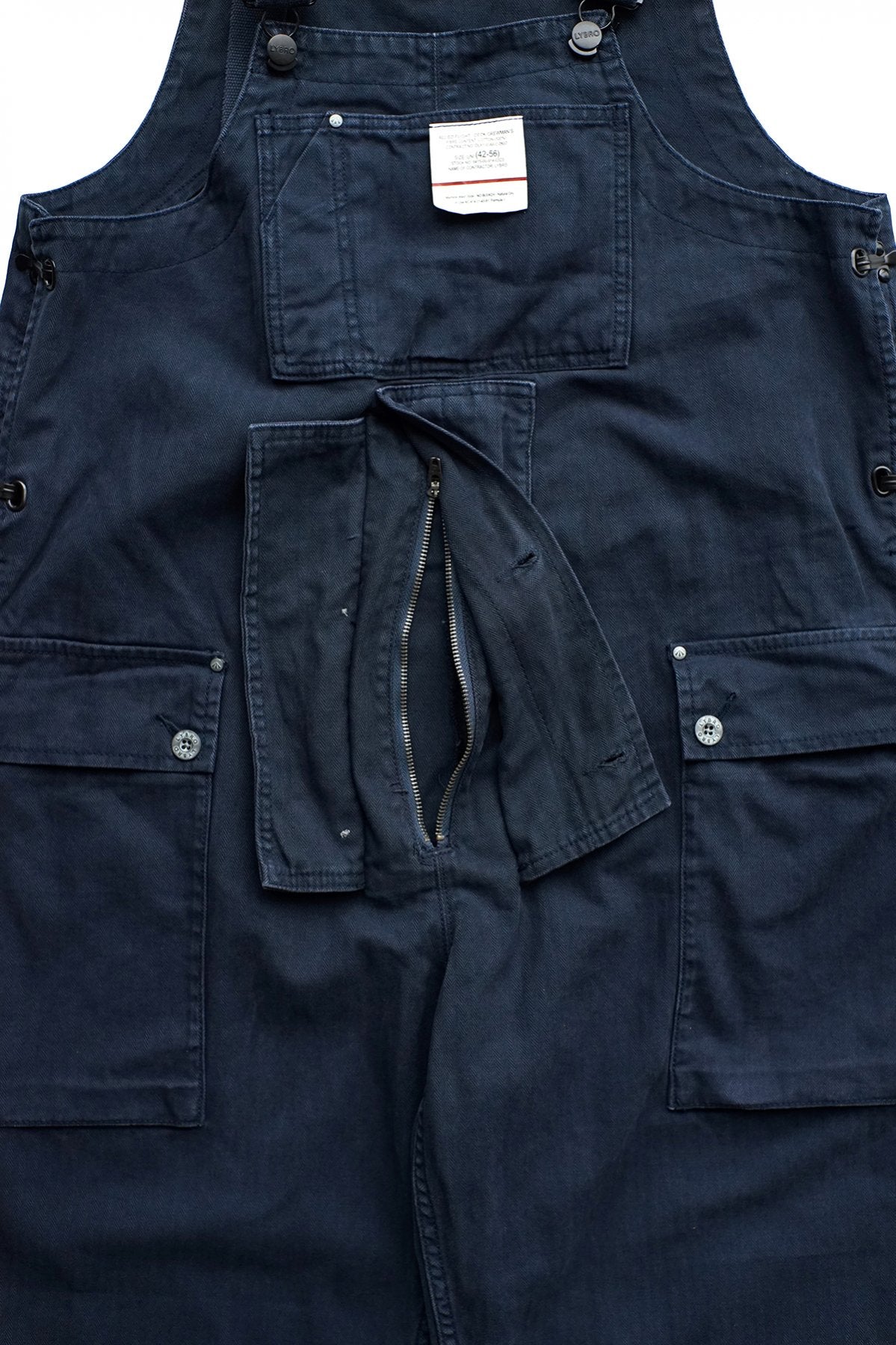 NIGEL CABOURN - LYBRO NAVAL DUNGAREE - NAVY