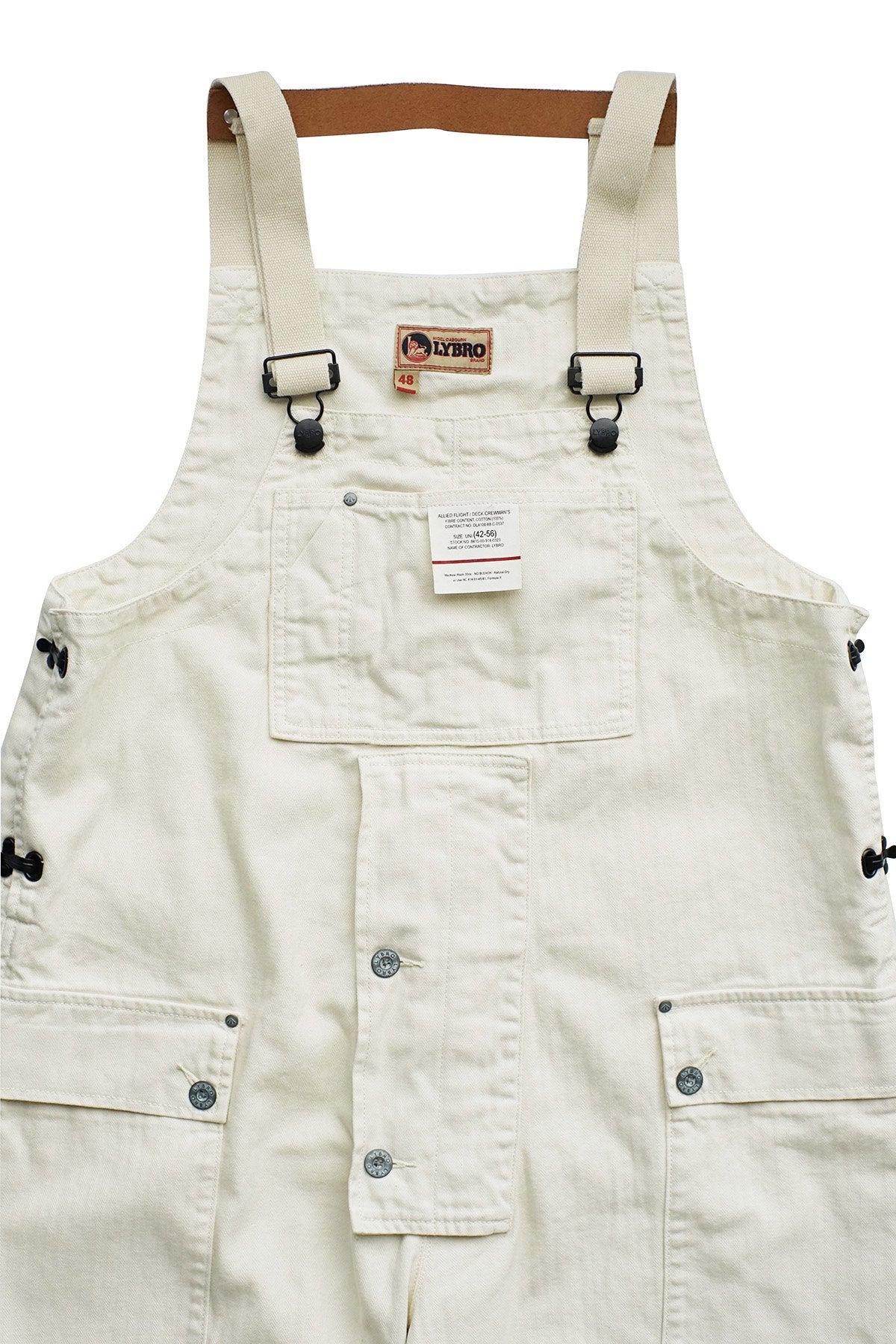 NIGEL CABOURN - LYBRO NAVAL DUNGAREE - NATURAL