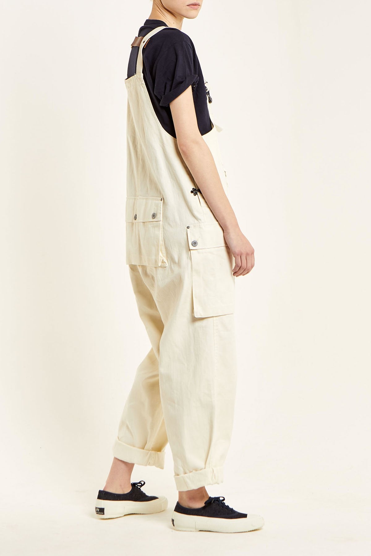 NIGEL CABOURN - LYBRO NAVAL DUNGAREE - NATURAL