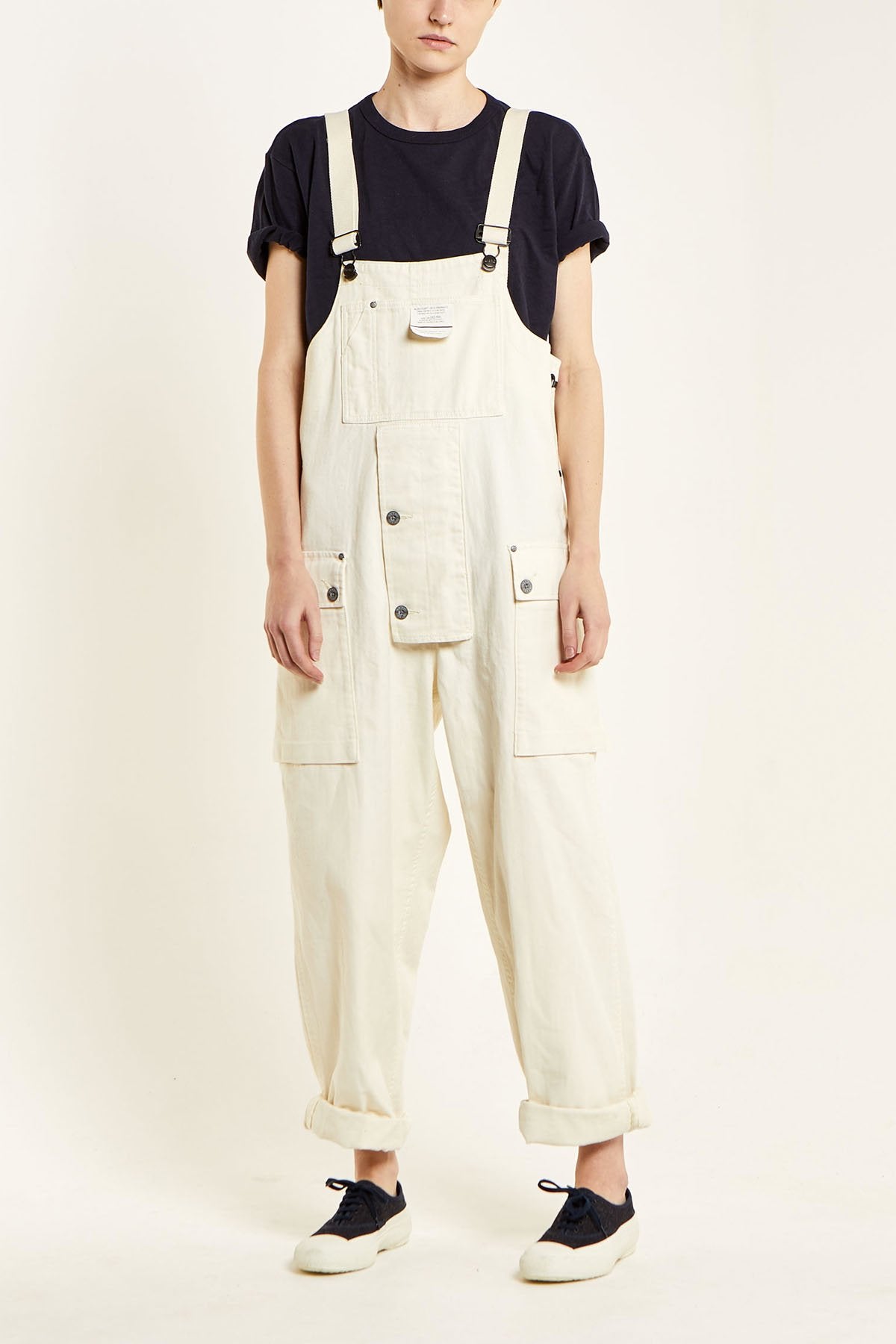 NIGEL CABOURN - LYBRO NAVAL DUNGAREE - NATURAL