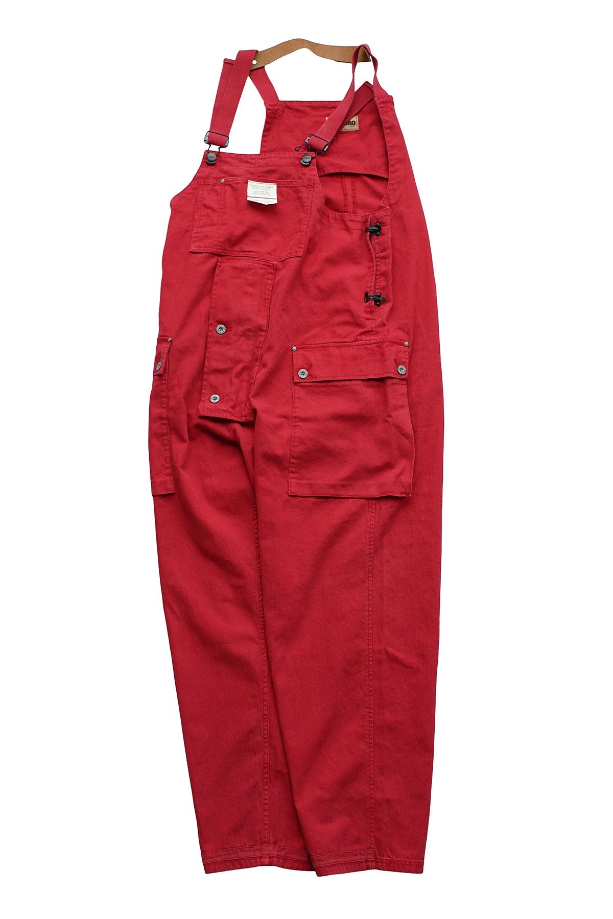 NIGEL CABOURN - LYBRO NAVAL DUNGAREE - RED