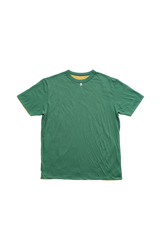 Nigel Cabourn - DECK CREW REVERSIBLE T-SHIRT - OLIVE