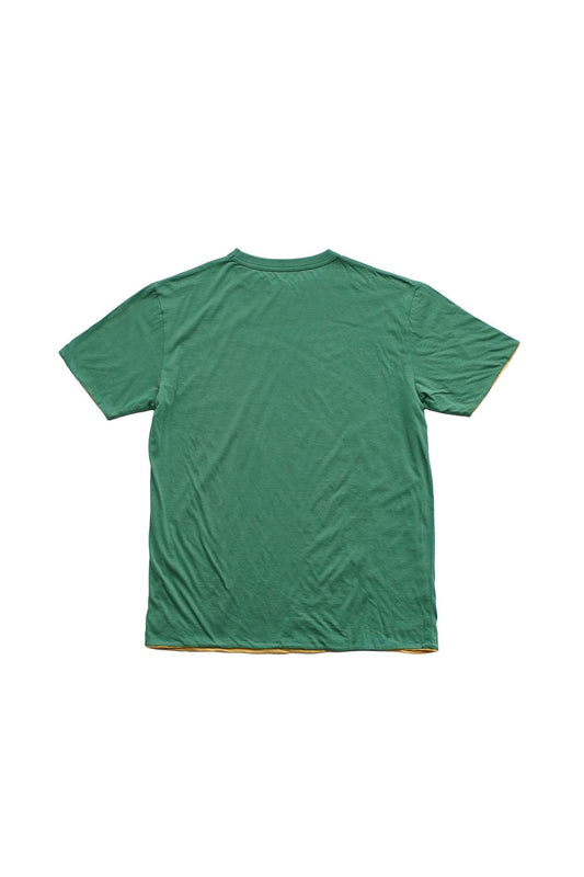 Nigel Cabourn - DECK CREW REVERSIBLE T-SHIRT - OLIVE