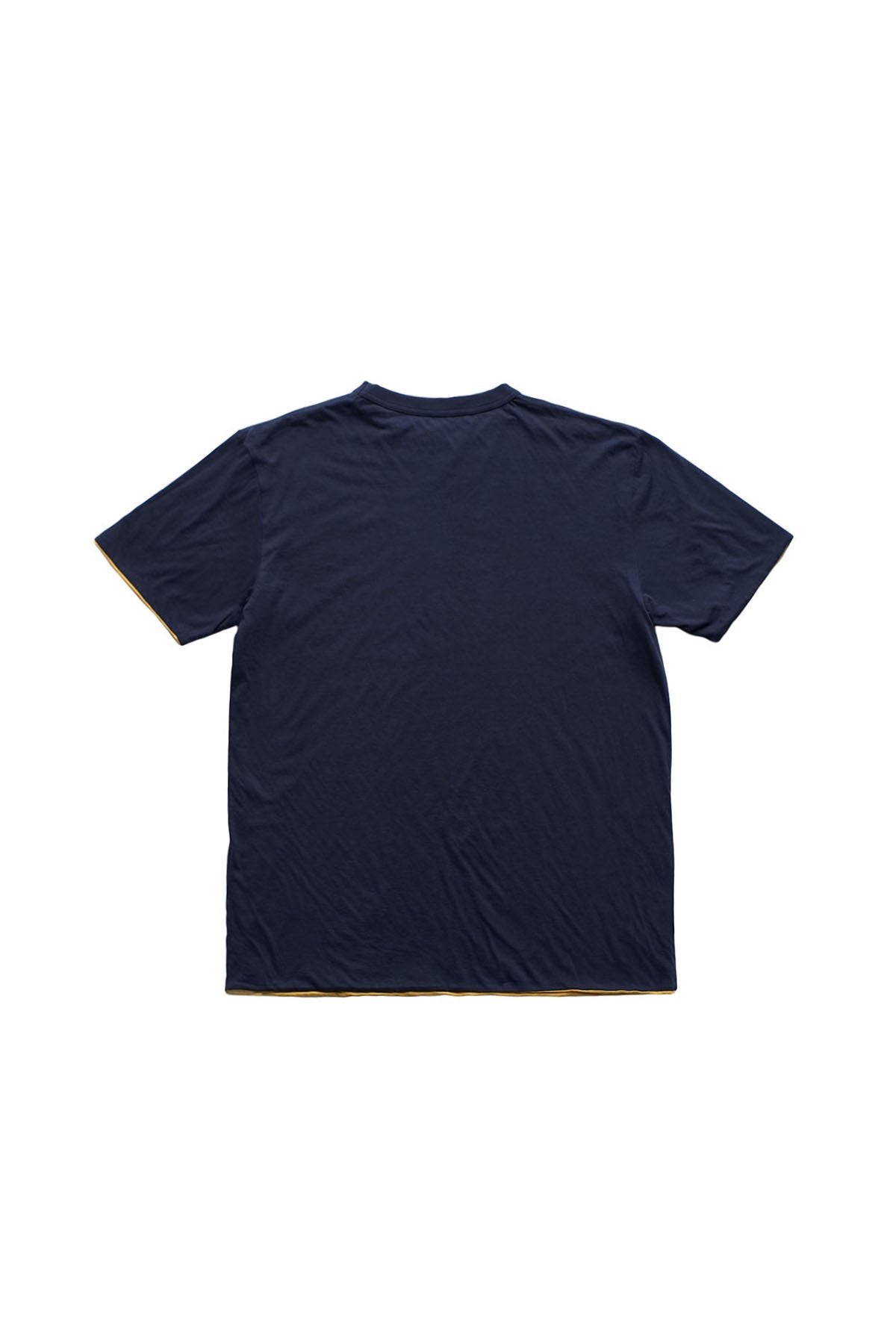 Nigel Cabourn - DECK CREW REVERSIBLE T-SHIRT - NAVY