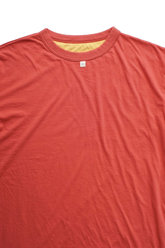 Nigel Cabourn - DECK CREW REVERSIBLE T-SHIRT - RED