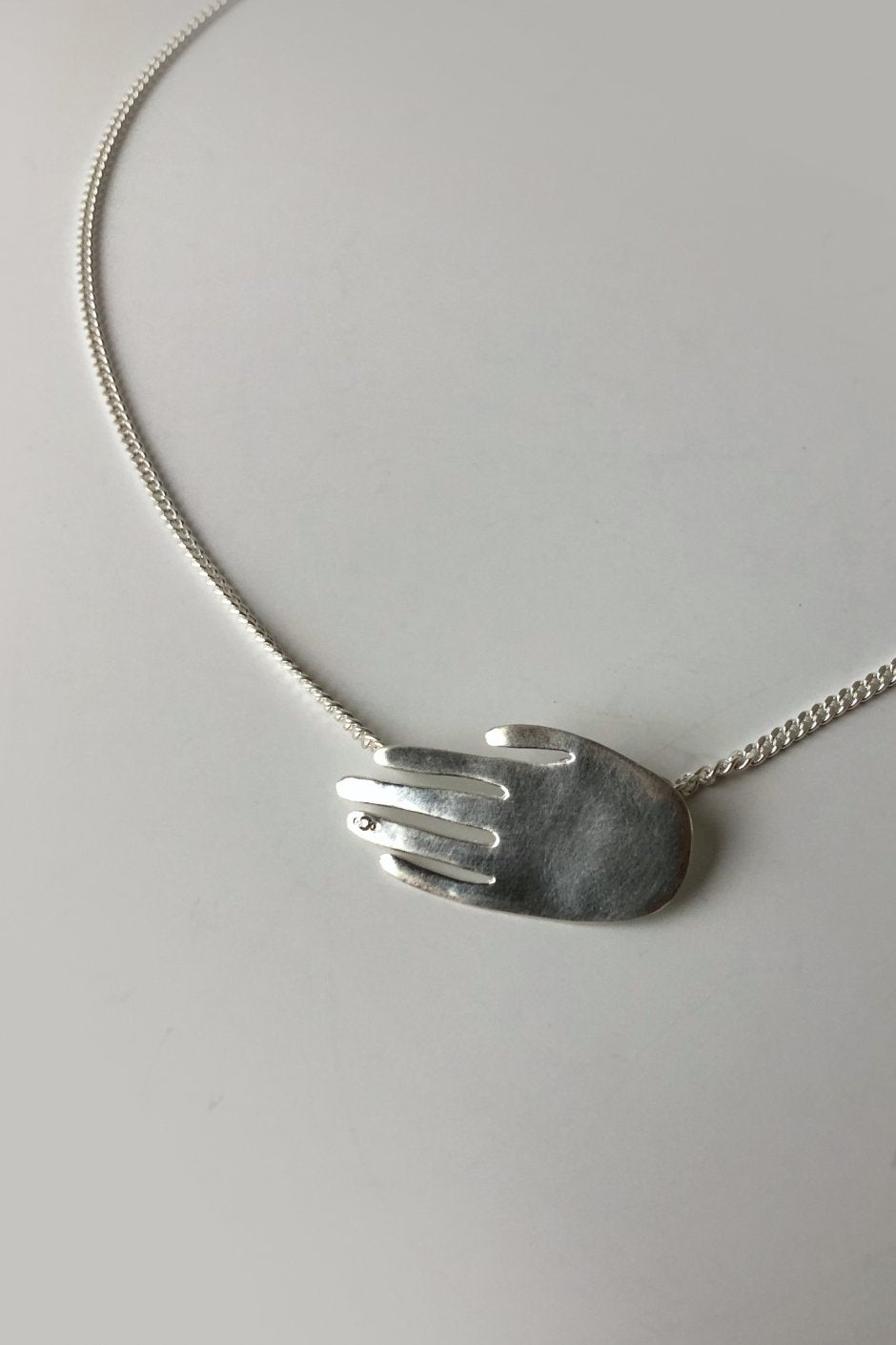 8UEDE - MIRIAM PICK CHOKER - SILVER