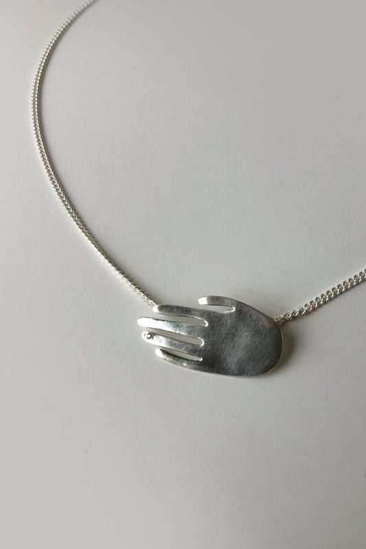 8UEDE - MIRIAM PICK CHOKER - SILVER