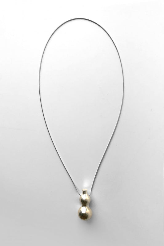 8UEDE - HYOUTAN NECKLACE - SILVER