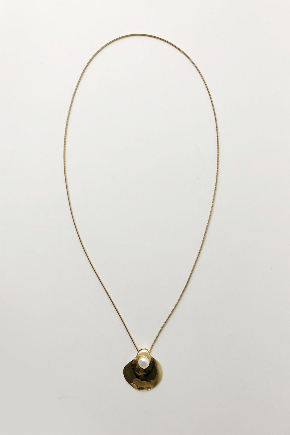 8UEDE - PERLE LONG NECKLACE - GOLD