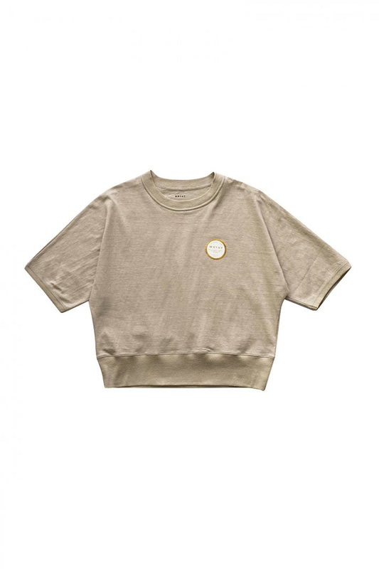 WRYHT- DORMAN SLEEVE BINDER-NECK TEE - DUNE