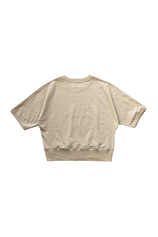 WRYHT- DORMAN SLEEVE BINDER-NECK TEE - DUNE