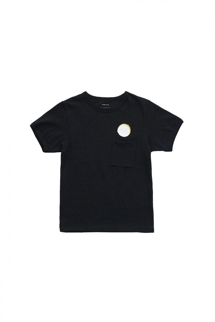 WRYHT- TINY BINDER-NECK TEE - BLACK