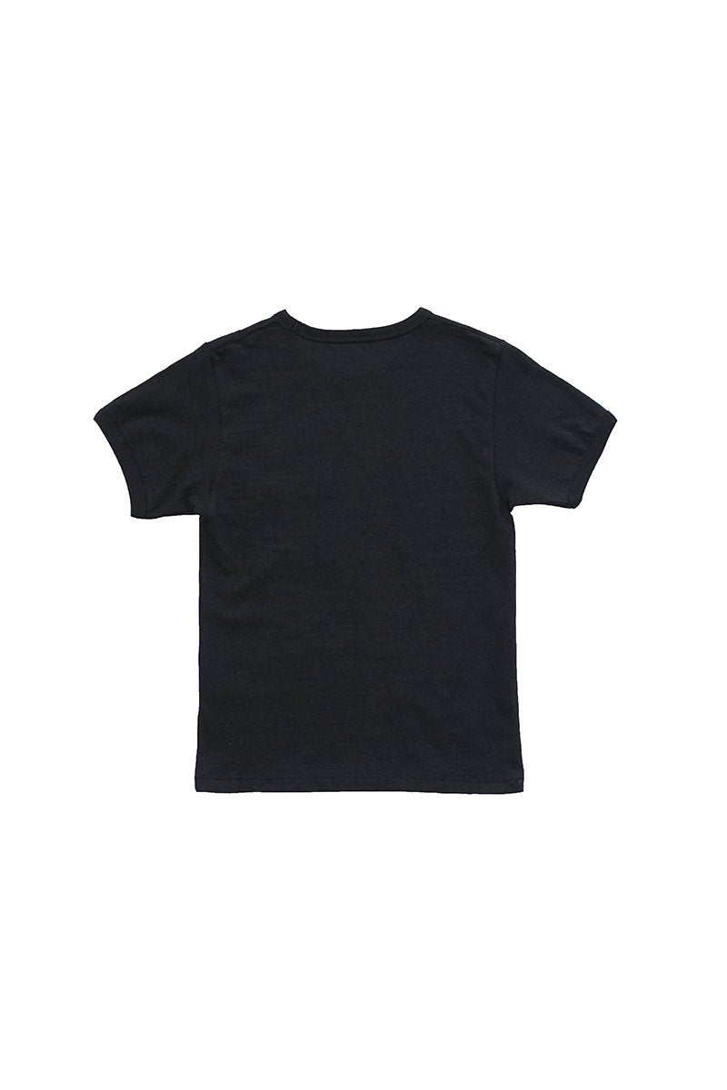 WRYHT- TINY BINDER-NECK TEE - BLACK