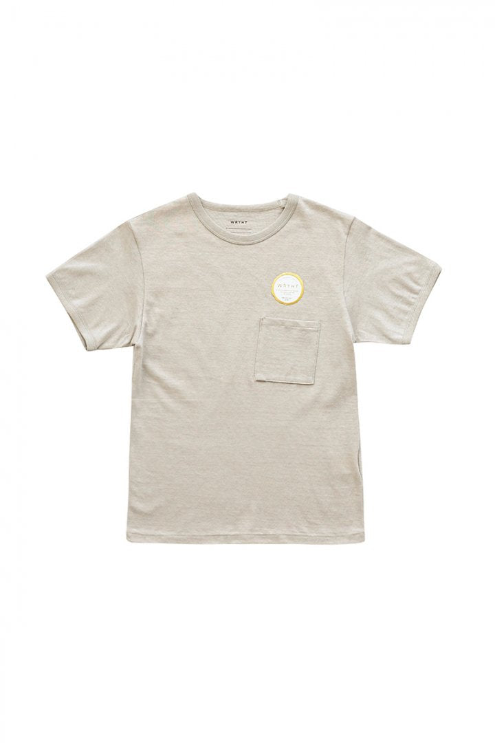 WRYHT- TINY BINDER-NECK TEE - DUNE