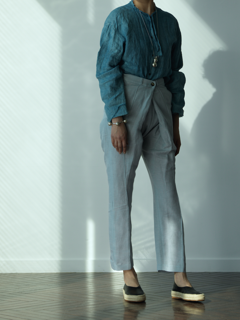 WRYHT ★★★ - EXCLUSIVE TATAMI TROUSER - OPALINE