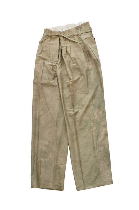 WRYHT- STRING WAIST WORK TROUSER - OLIVE