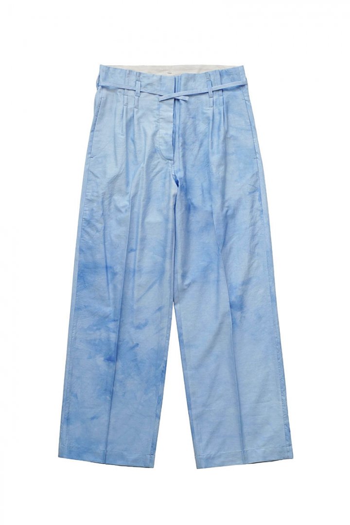 WRYHT- STRING WAIST WORK TROUSER - OPALINE