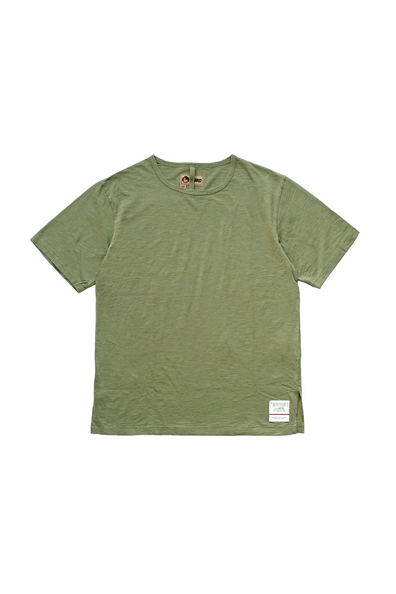 NIGEL CABOURN - LYBRO SHORT SLEEVE TEE - GREEN