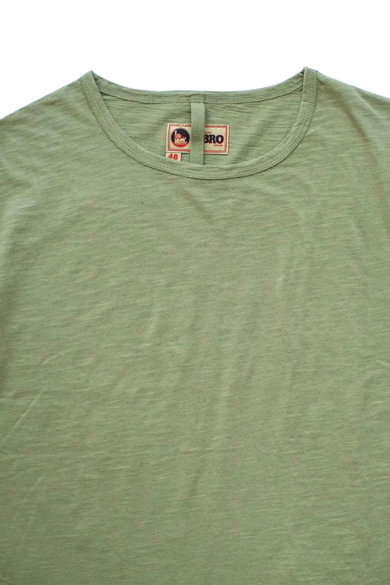 NIGEL CABOURN - LYBRO SHORT SLEEVE TEE - GREEN