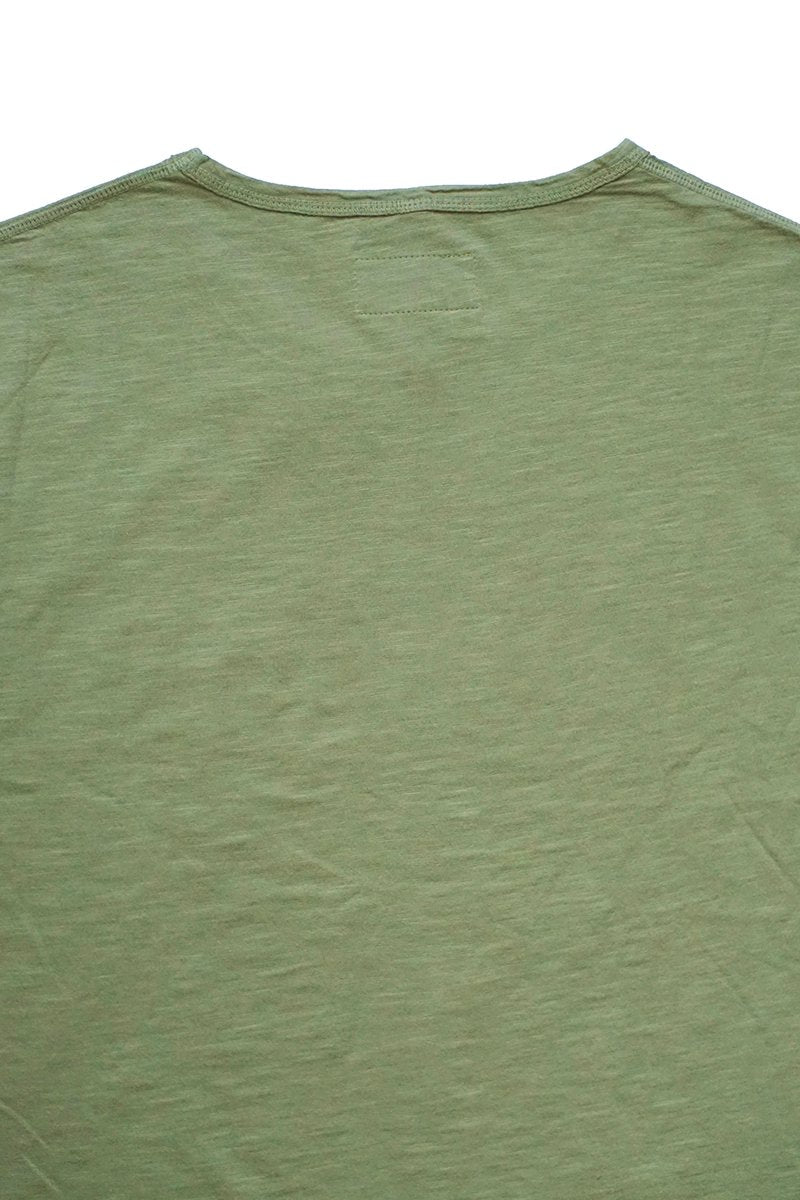 NIGEL CABOURN - LYBRO SHORT SLEEVE TEE - GREEN