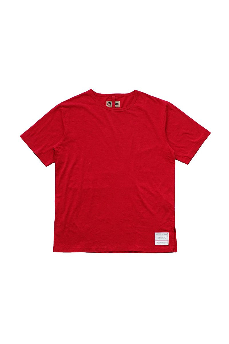 NIGEL CABOURN - LYBRO SHORT SLEEVE TEE - RED